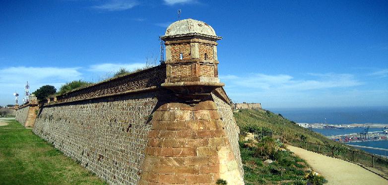 Foto von der Festung Castell de Montjuic