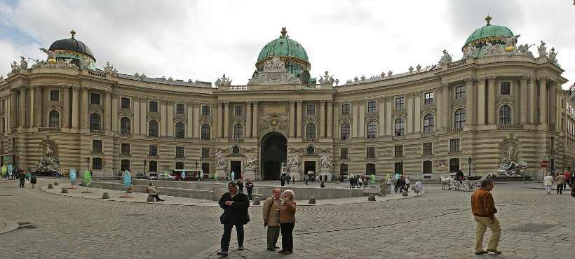 Außenansicht der Hofburg