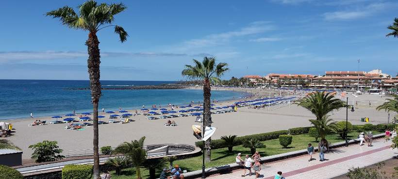 Bild vom Strand Playa de las Vistas